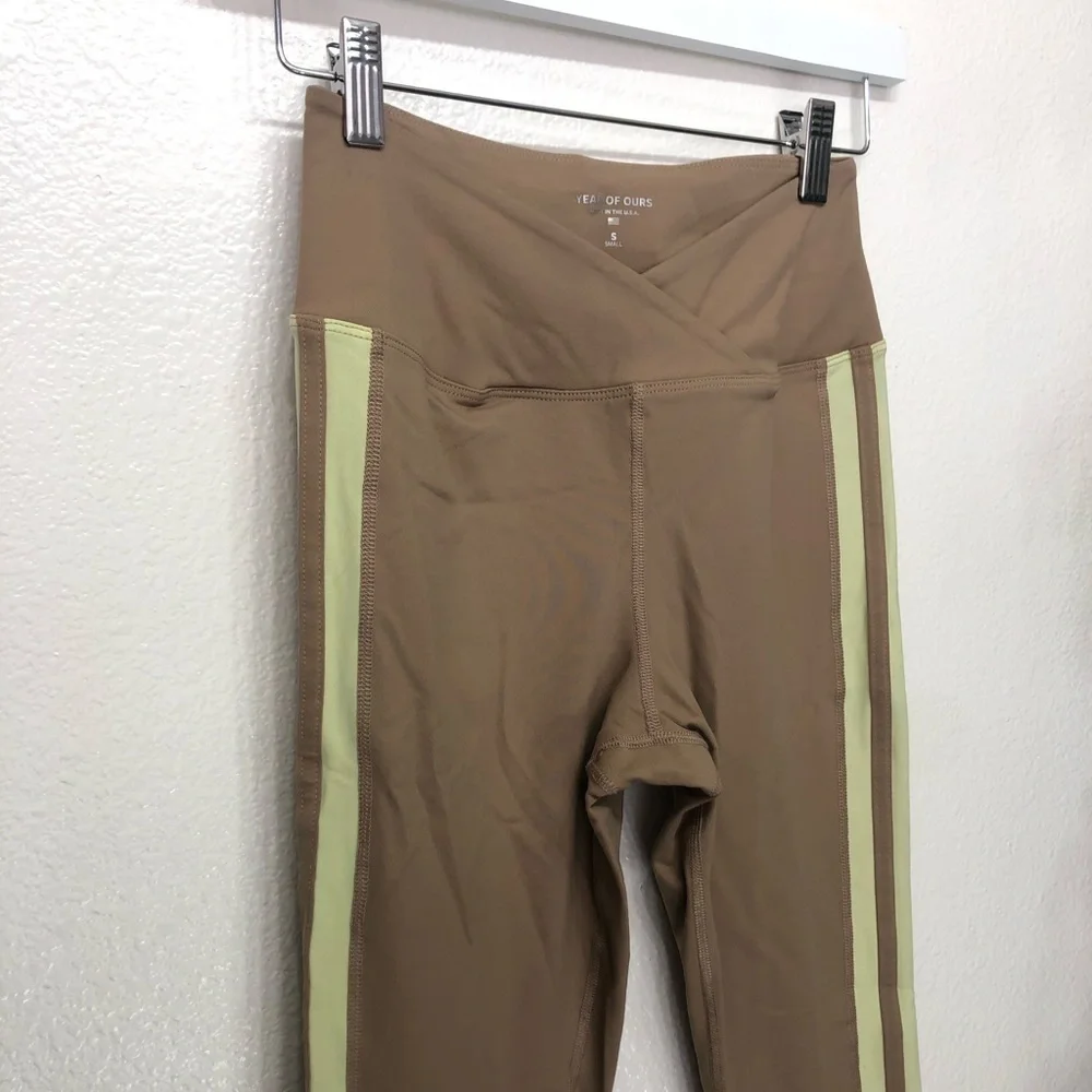 Year Of Ours Brown Workout Leggings